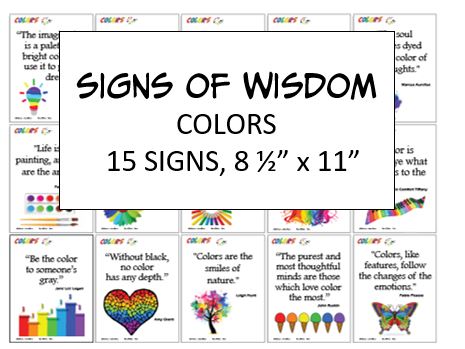 Signs of Wisdom: Themes - Colors - Click Image to Close