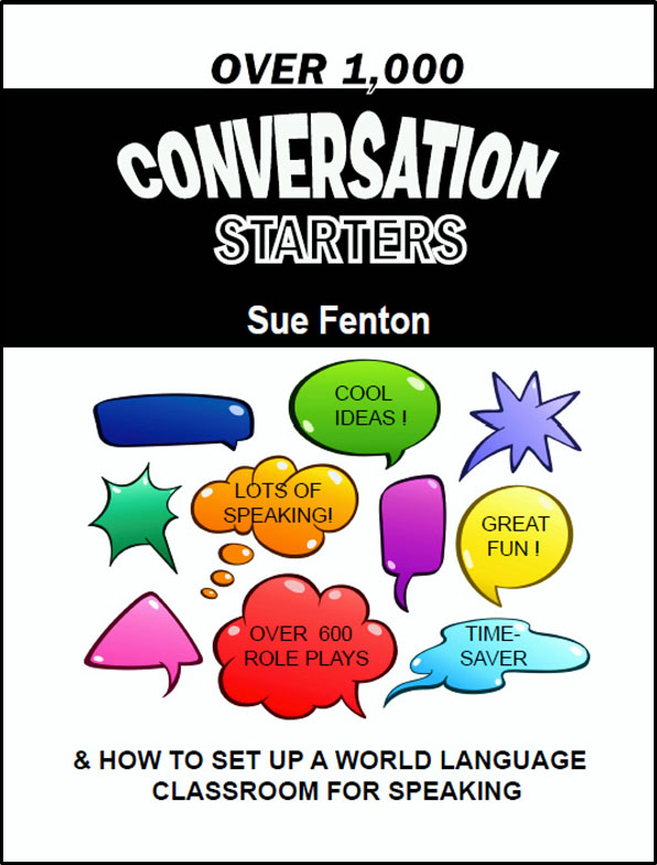 OVER 1,000 CONVERSATION STARTERS Setting Up a Speaking Class - Click Image to Close