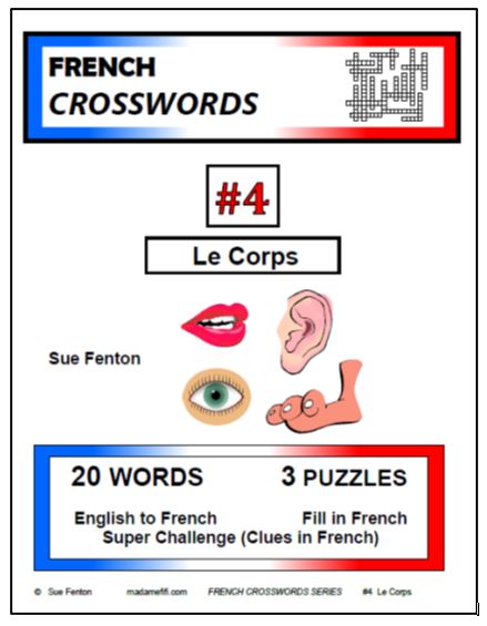 CROSSWORDS, #4 - Le Corps - Click Image to Close