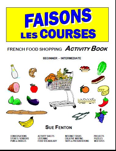 FAISONS LES COURSES French Food Shopping - Click Image to Close