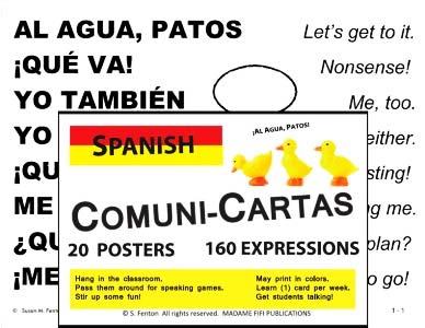 SPANISH COMUNI-CARTAS Set 1 - Click Image to Close