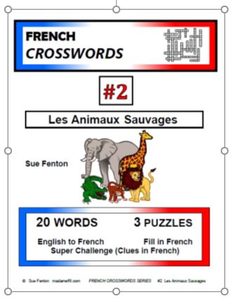 CROSSWORDS, #2 - Les Animaux sauvages