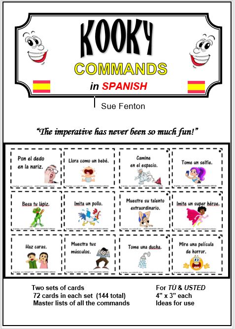 KOOKY COMMANDS in SPANISH